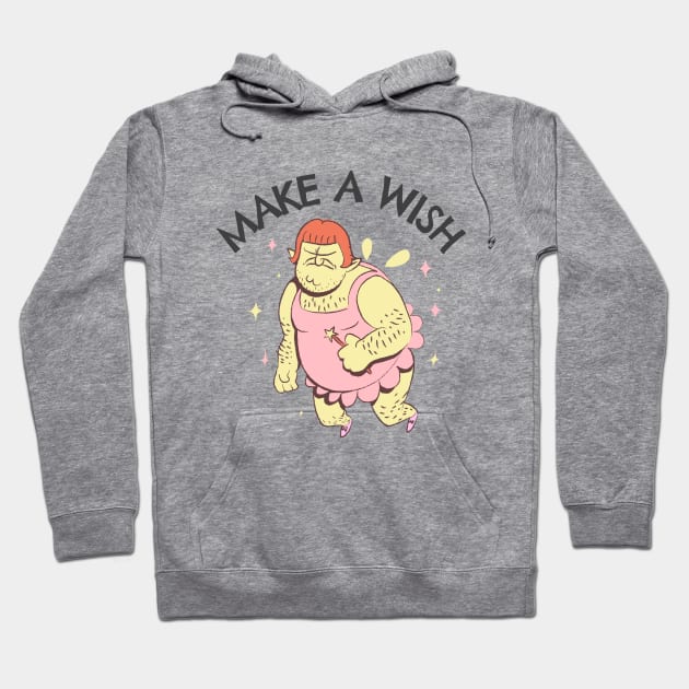 Make A Wish Ugly Fairy Hoodie by Mrkedi